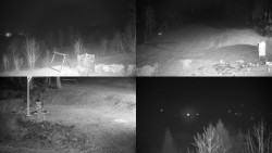 Sdružený snímek okolí chaty Myslivna