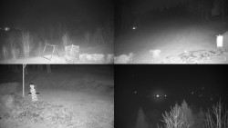 Sdružený snímek okolí chaty Myslivna