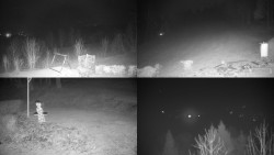 Sdružený snímek okolí chaty Myslivna