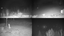 Sdružený snímek okolí chaty Myslivna