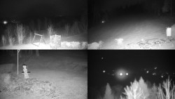 Sdružený snímek okolí chaty Myslivna