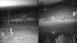 Sdružený snímek okolí chaty Myslivna