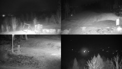 Sdružený snímek okolí chaty Myslivna