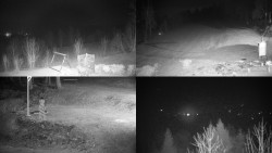 Sdružený snímek okolí chaty Myslivna