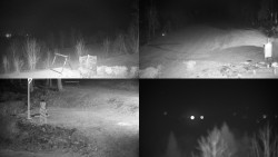 Sdružený snímek okolí chaty Myslivna