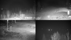 Sdružený snímek okolí chaty Myslivna