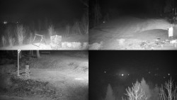 Sdružený snímek okolí chaty Myslivna