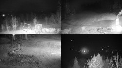 Sdružený snímek okolí chaty Myslivna