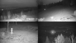 Sdružený snímek okolí chaty Myslivna