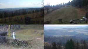 Chata Myslivna SKP Olomouc - Sdružený snímek okolí chaty Myslivna - 23.3.2026 v 10:01 Chata Myslivna SKP Olomouc - Sdružený snímek okolí chaty Myslivna - 23.3.2026 v 10:01