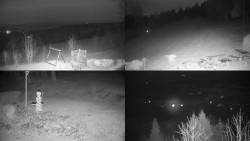 Sdružený snímek okolí chaty Myslivna