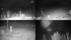 Sdružený snímek okolí chaty Myslivna