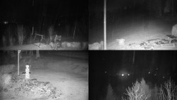 Sdružený snímek okolí chaty Myslivna