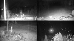 Sdružený snímek okolí chaty Myslivna