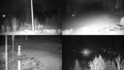 Sdružený snímek okolí chaty Myslivna