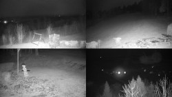 Sdružený snímek okolí chaty Myslivna