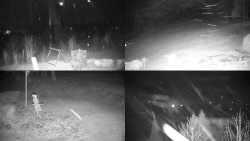 Sdružený snímek okolí chaty Myslivna