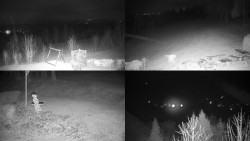 Sdružený snímek okolí chaty Myslivna