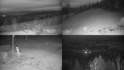 Sdružený snímek okolí chaty Myslivna