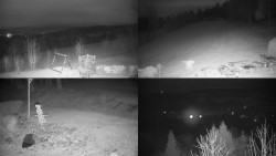 Sdružený snímek okolí chaty Myslivna