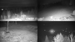 Sdružený snímek okolí chaty Myslivna