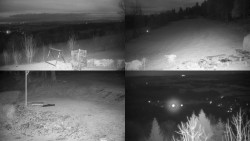 Sdružený snímek okolí chaty Myslivna