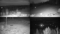 Sdružený snímek okolí chaty Myslivna