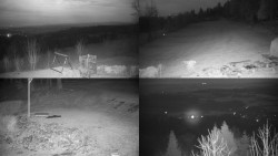 Sdružený snímek okolí chaty Myslivna