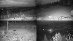 Sdružený snímek okolí chaty Myslivna