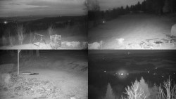 Sdružený snímek okolí chaty Myslivna