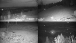 Sdružený snímek okolí chaty Myslivna