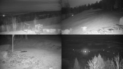 Sdružený snímek okolí chaty Myslivna