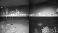 Sdružený snímek okolí chaty Myslivna