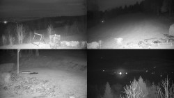 Sdružený snímek okolí chaty Myslivna