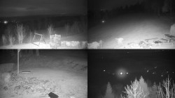 Sdružený snímek okolí chaty Myslivna