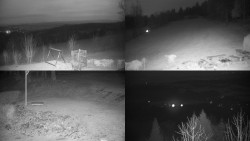 Sdružený snímek okolí chaty Myslivna