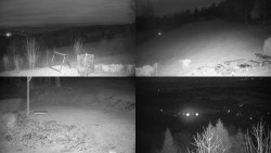 Sdružený snímek okolí chaty Myslivna