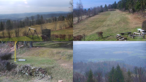 Chata Myslivna SKP Olomouc - Sdružený snímek okolí chaty Myslivna - 2.4.2026 v 09:01 Chata Myslivna SKP Olomouc - Sdružený snímek okolí chaty Myslivna - 2.4.2026 v 09:01