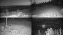 Sdružený snímek okolí chaty Myslivna