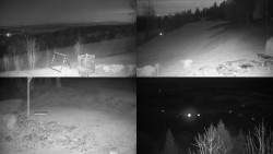 Sdružený snímek okolí chaty Myslivna