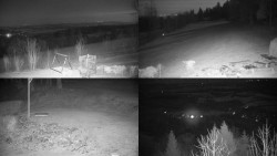 Sdružený snímek okolí chaty Myslivna