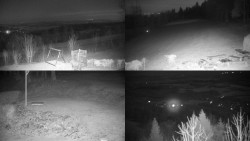 Sdružený snímek okolí chaty Myslivna