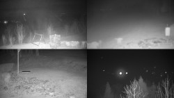 Sdružený snímek okolí chaty Myslivna