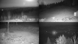 Sdružený snímek okolí chaty Myslivna