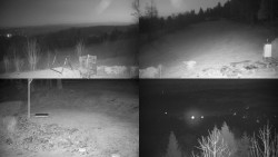 Sdružený snímek okolí chaty Myslivna