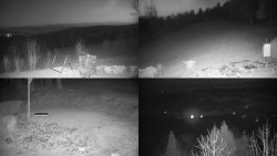 Sdružený snímek okolí chaty Myslivna