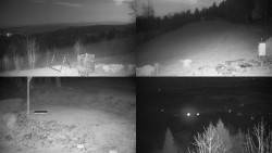 Sdružený snímek okolí chaty Myslivna