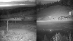 Sdružený snímek okolí chaty Myslivna