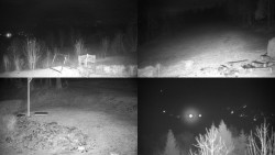 Sdružený snímek okolí chaty Myslivna