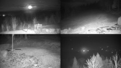 Sdružený snímek okolí chaty Myslivna